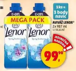Penny Market AVIVÁŽ LENOR, 2x 987 ml nabídka