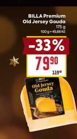 Billa BILLA Premium Old Jersey Gouda 175 g nabídka