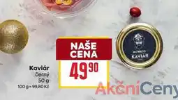 Billa Kaviár černý 50 g nabídka