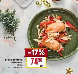 Billa Srdce domova Utopenci 500 g nabídka