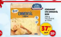 Penny Market STROUHANÝ SÝR EMMENTÁL BONI, 200 g nabídka