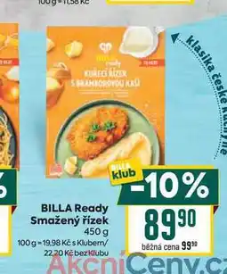 Billa BILLA Ready Smažený řízek 450 g nabídka