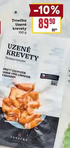 Billa Trnečka Uzené krevety 100g nabídka