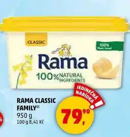 Penny Market RAMA CLASSIC FAMILY, 950 g nabídka