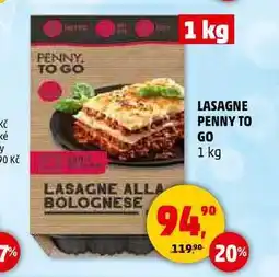 Penny Market LASAGNE PENNY TO GO, 1 kg nabídka
