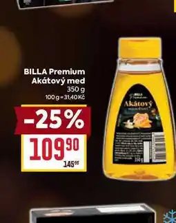 Billa BILLA Premium Akátový med 350 g nabídka