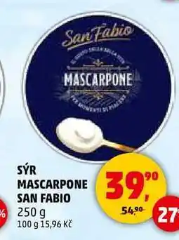 Penny Market SÝR MASCARPONE SAN FABIO, 250 g nabídka