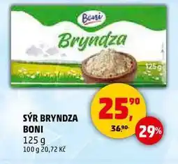 Penny Market SÝR BRYNDZA BONI, 125 g nabídka