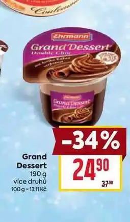 Billa Grand Dessert 190g nabídka