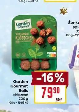 Billa Garden Gourmet Balls chlazené 200 g nabídka