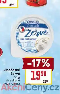 Billa Jihočeské žervé 90 g nabídka