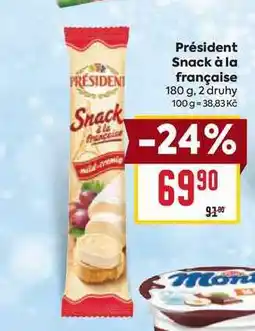 Billa Président Snack à la française 180 g nabídka