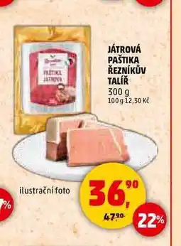 Penny Market JÁTROVÁ PAŠTIKA ŘEZNÍKŮV TALÍŘ, 300 g nabídka