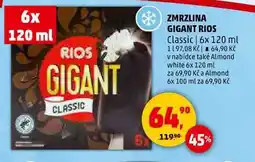 Penny Market ZMRZLINA GIGANT RIOS Classic, 6x 120 ml nabídka