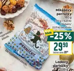 Billa Mikešovy perníčky 180 g nabídka