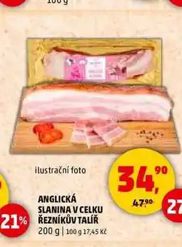 Penny Market ANGLICKÁ SLANINA V CELKU ŘEZNÍKŮV TALÍŘ, 200 g nabídka