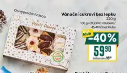 Billa Vánoční cukroví bez lepku 220 g nabídka