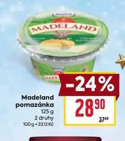 Billa Madeland pomazánka 125 g nabídka