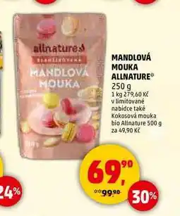 Penny Market MANDLOVÁ MOUKA ALLNATURE, 250 g nabídka