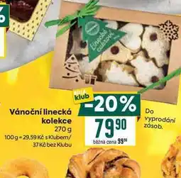 Billa Vánoční linecká kolekce 270 g nabídka