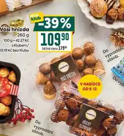Billa Vosí hnízda 260 g nabídka