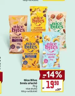 Billa Nice Bites Směs ořechů 70 g nabídka