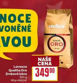 Billa Lavazza Qualita Oro Zrnková káva 500 g nabídka