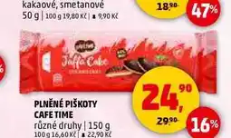 Penny Market PLNĚNÉ PIŠKOTY CAFE TIME, 150 g nabídka