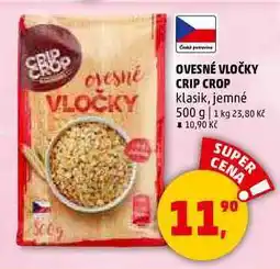 Penny Market OVESNÉ VLOČKY CRIP CROP, 500 g nabídka