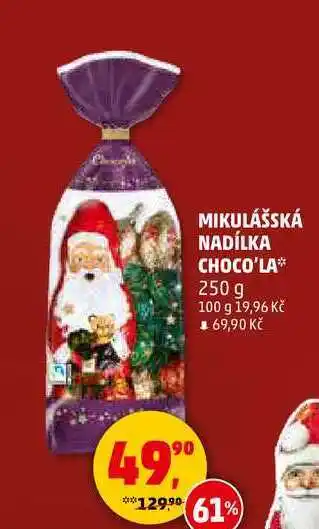 Penny Market MIKULÁŠSKÁ NADÍLKA CHOCO'LA, 250 g nabídka