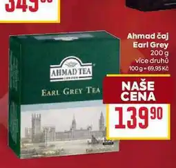 Billa Ahmad čaj Earl Grey 200 g nabídka