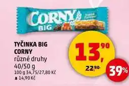 Penny Market TYČINKA BIG CORNY, 50 g nabídka