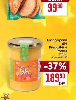 Billa Shi Living Spoon Ghi Přepuštěné máslo 420 ml nabídka