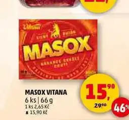 Penny Market MASOX VITANA 6 ks, 66 g nabídka