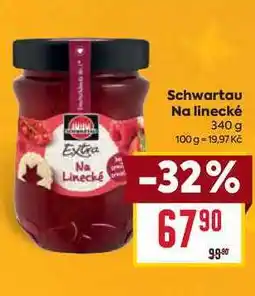 Billa Schwartau Na linecké 340 g nabídka