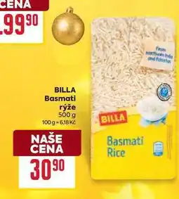 Billa BILLA Basmati rýže 500 g nabídka