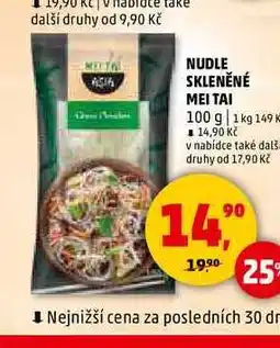 Penny Market NUDLE SKLENĚNÉ ΜΕΙ ΤΑΙ, 100 g nabídka