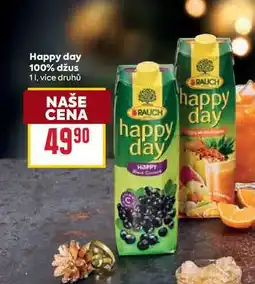 Billa Happy Day 100% džus 1l nabídka