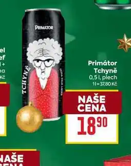 Billa Primátor Tchyně 0,51, plech nabídka