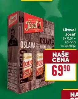 Billa Litovel Josef 3x 0,5l nabídka