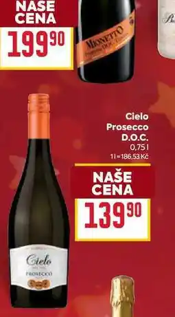 Billa Cielo Prosecco D.O.C. 0,75l nabídka