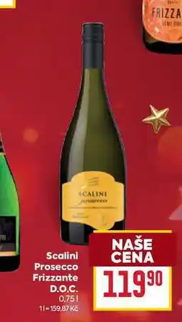 Billa Scalini Prosecco Frizzante D.O.C. 0,75l nabídka
