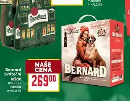 Billa Bernard Sváteční ležák 8× 0,5l nabídka