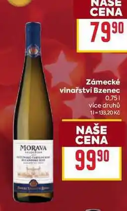 Billa Zámecké vinařství Bzenec 0,75l nabídka