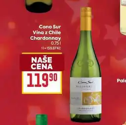 Billa Cono Sur Vína z Chile Chardonnay 0,75l nabídka