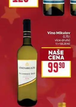 Billa Víno Mikulov 0,75l nabídka
