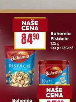 Billa Bohemia Pistácie 125 g nabídka