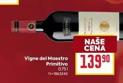 Billa Vigne del Maestro Primitivo 0,75l nabídka