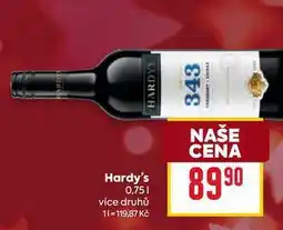 Billa Hardy's 0,75l nabídka