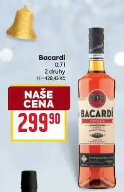 Billa Bacardi 0,7l nabídka